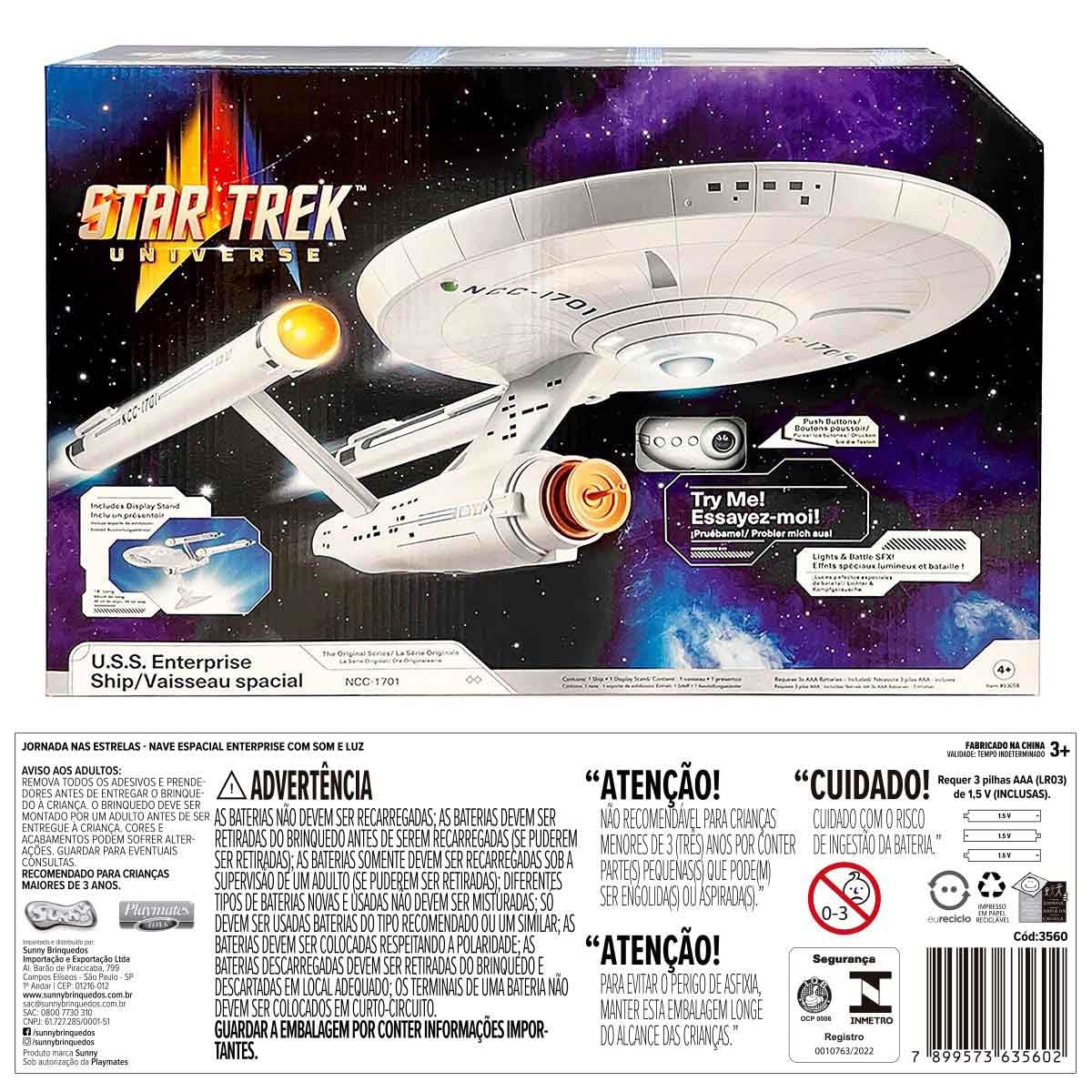 STAR TREK エンタープライズNCC-1701-E Coleção oficial de naves estelares de Star Trek | U.S.S.